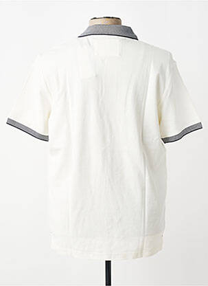 Polo coupe droite manches courtes blanc FYNCH-HATTON homme