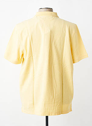 Polo coupe droite manches courtes jaune FYNCH-HATTON homme