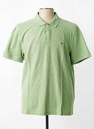 Polo coupe droite manches courtes vert FYNCH-HATTON homme