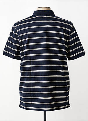 Polo tissage jersey manches courtes bleu FYNCH-HATTON homme