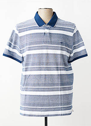 Polo coupe droite manches courtes bleu FYNCH-HATTON homme