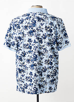 Polo coupe droite manches courtes bleu FYNCH-HATTON homme