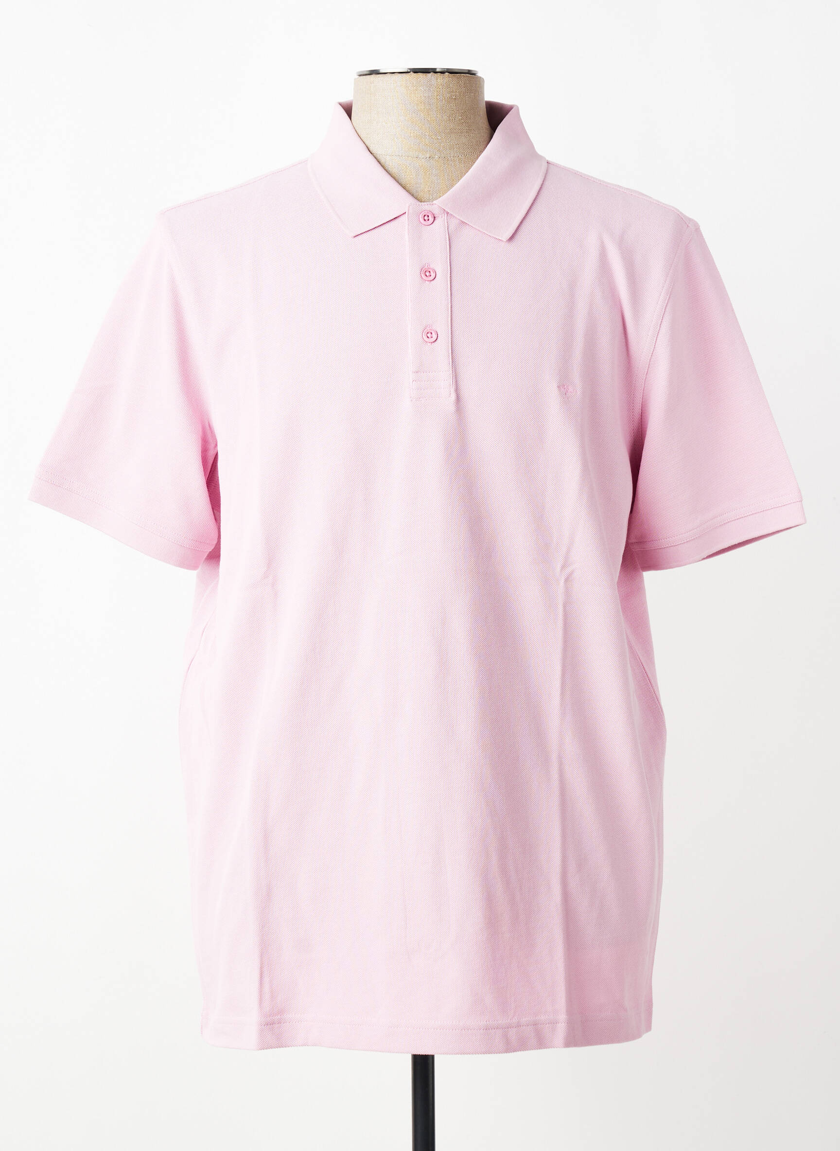 Polo coupe droite manches courtes rose FYNCH-HATTON homme