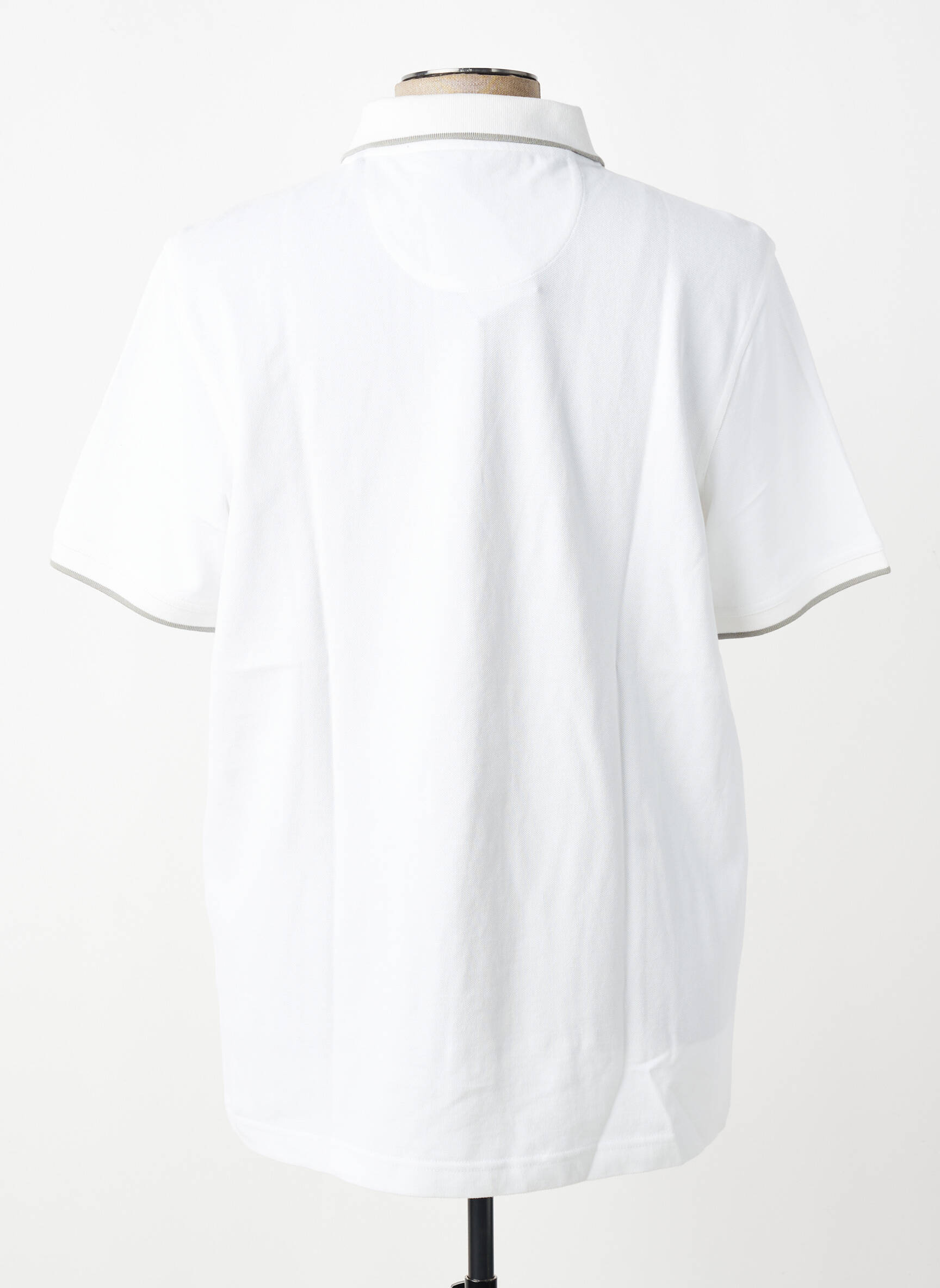 Polo coupe droite manches courtes blanc FYNCH-HATTON homme