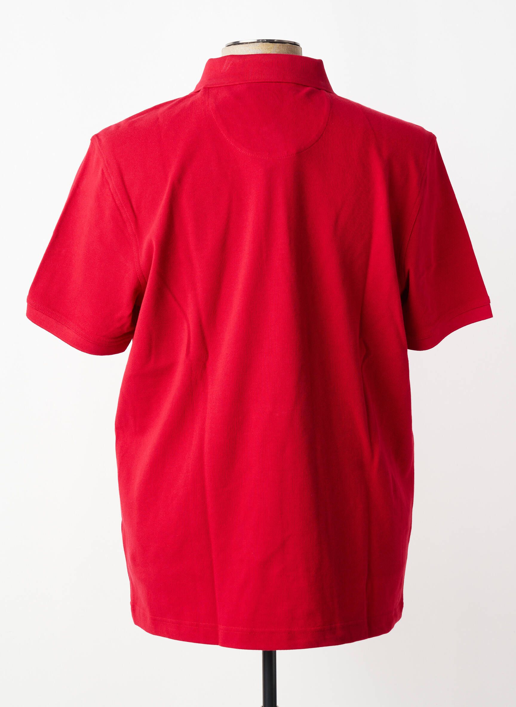 Polo coupe droite manches courtes rouge FYNCH-HATTON homme
