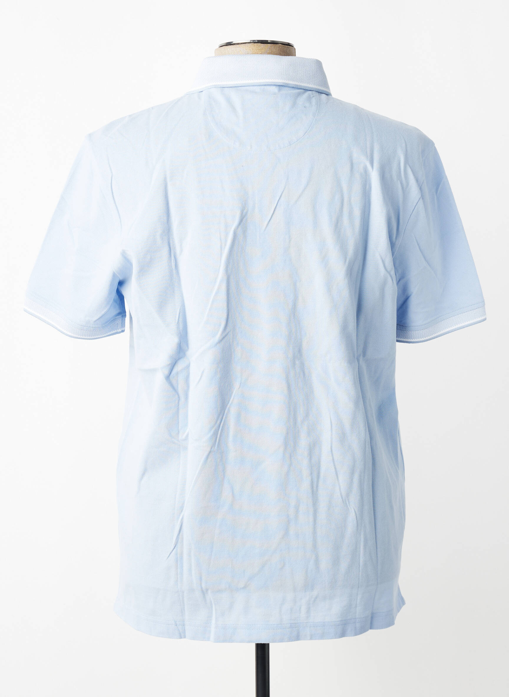 Polo coupe droite manches courtes bleu FYNCH-HATTON homme