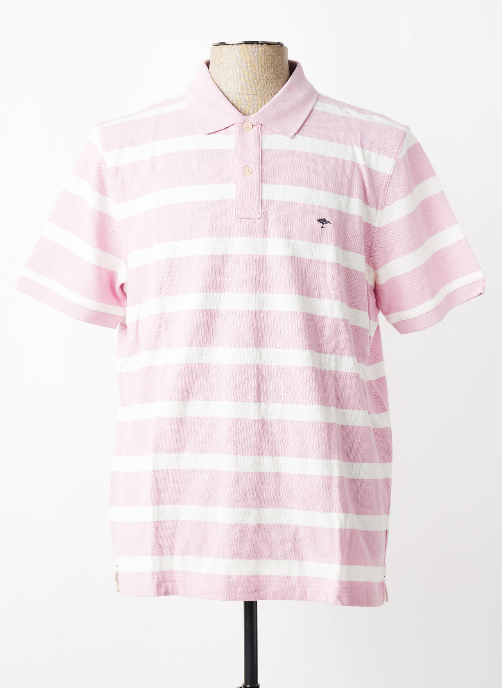 Polo coupe droite manches courtes rose FYNCH-HATTON homme