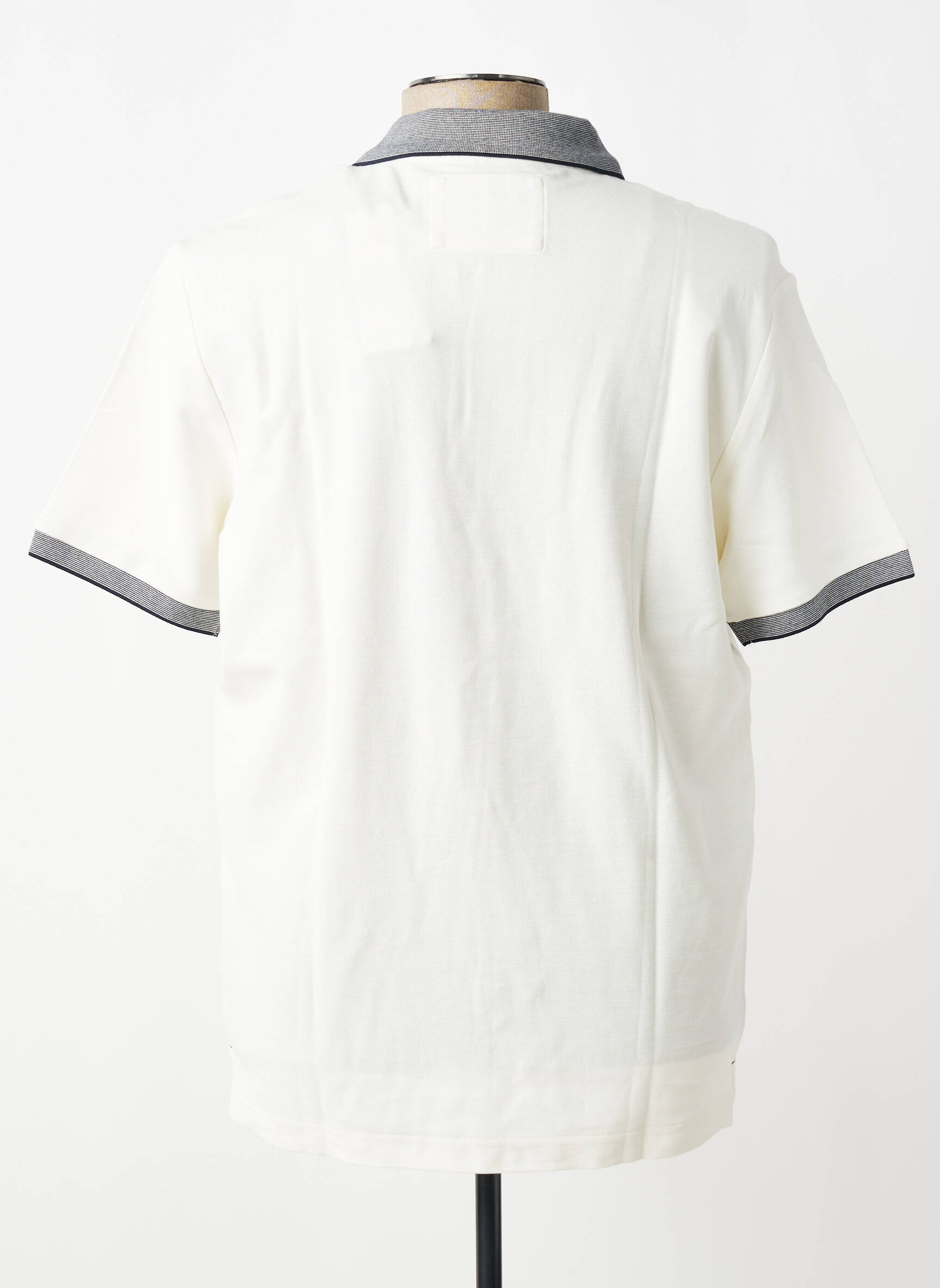 Polo coupe droite manches courtes blanc FYNCH-HATTON homme