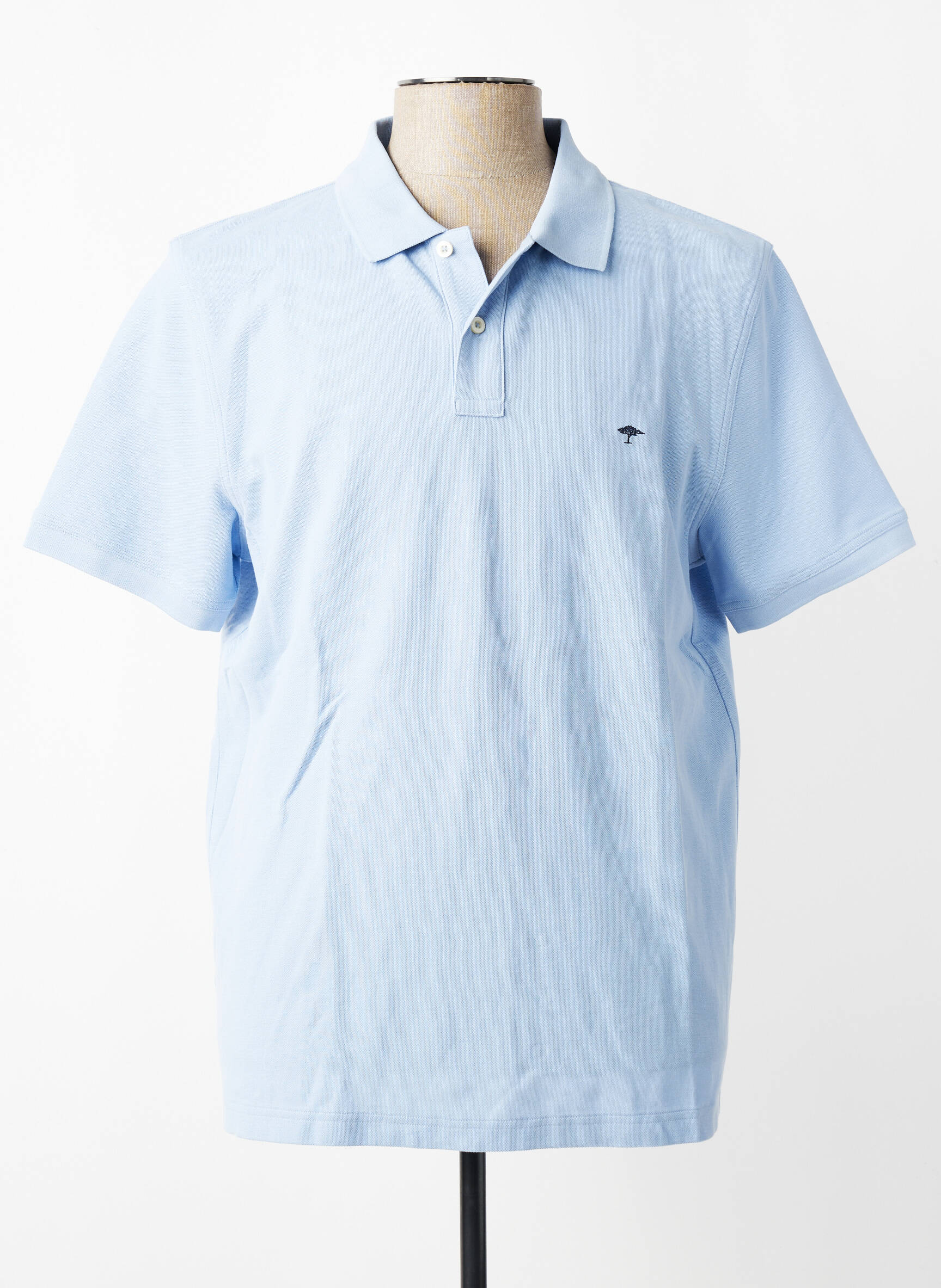 Polo coupe droite manches courtes bleu FYNCH-HATTON homme