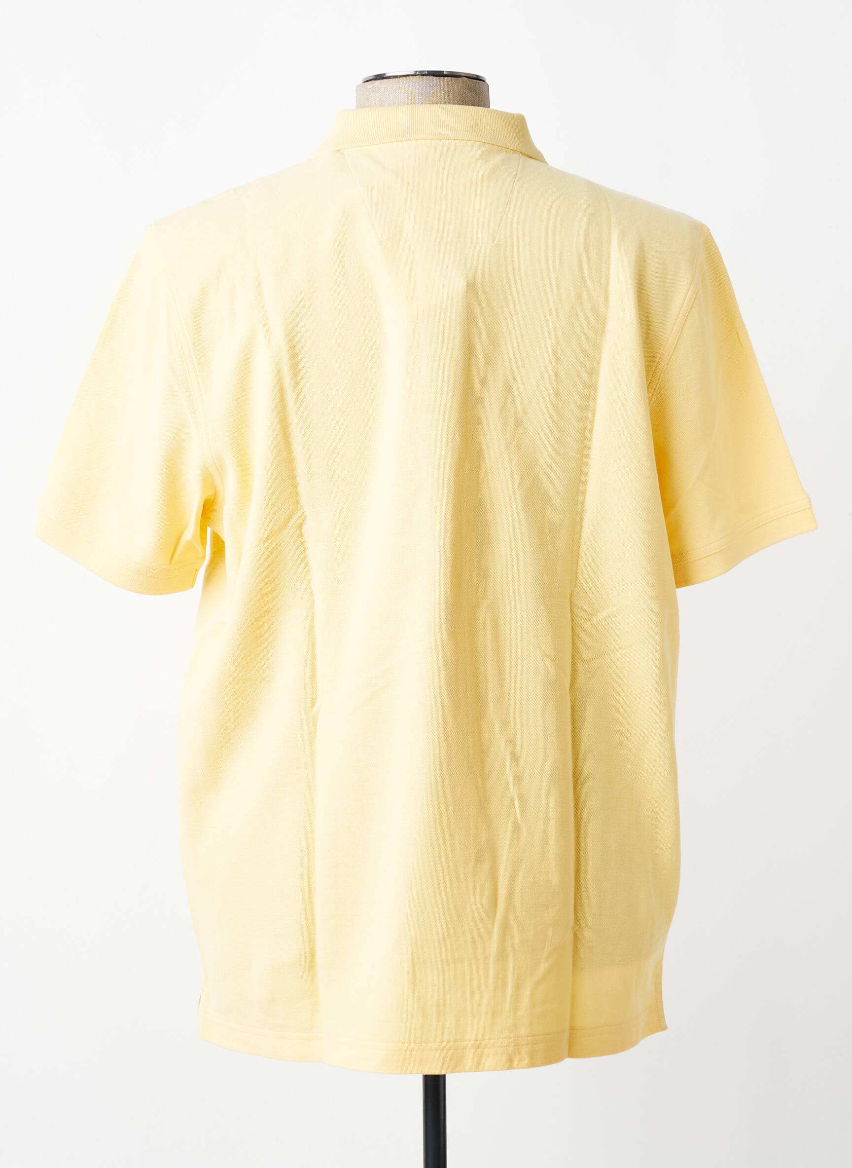 Polo coupe droite manches courtes jaune FYNCH-HATTON homme