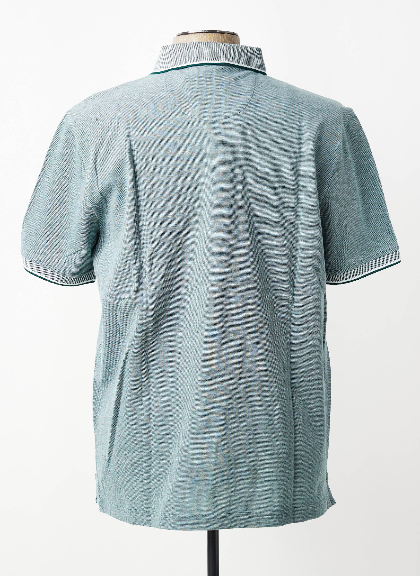 Polo coupe droite manches courtes vert FYNCH-HATTON homme
