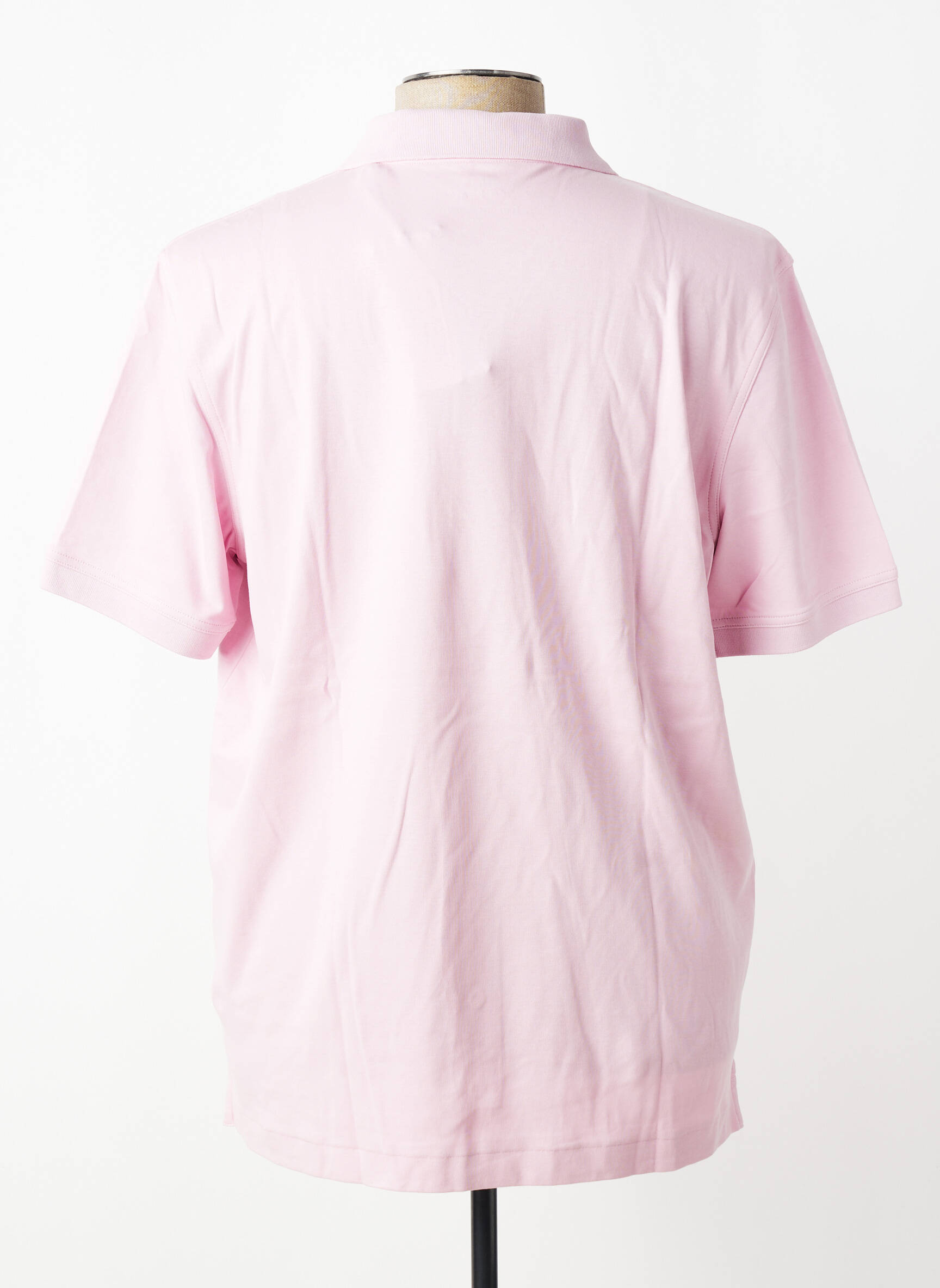 Polo tissage jersey manches courtes rose FYNCH-HATTON homme
