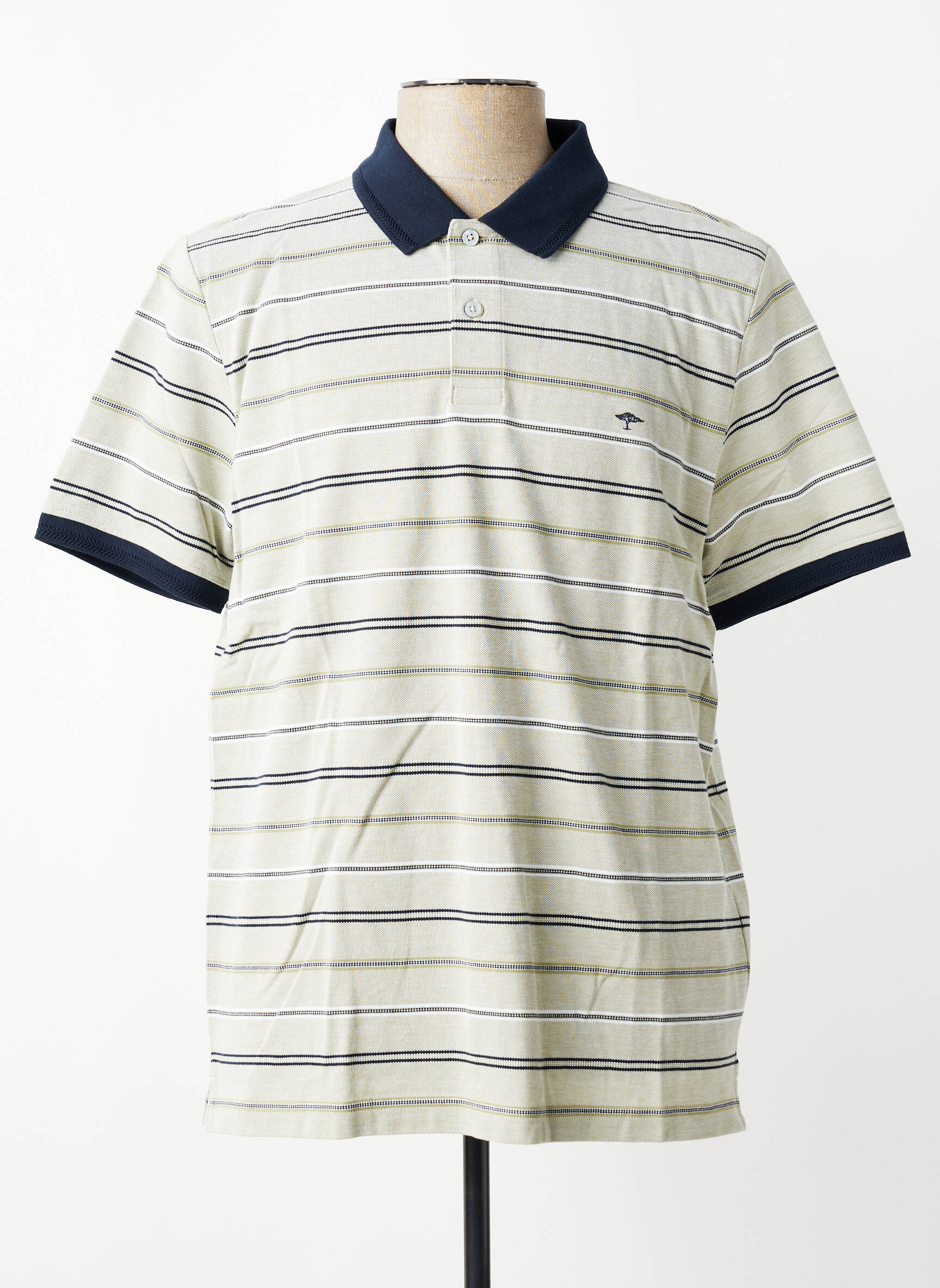 Polo coupe droite manches courtes vert FYNCH-HATTON homme