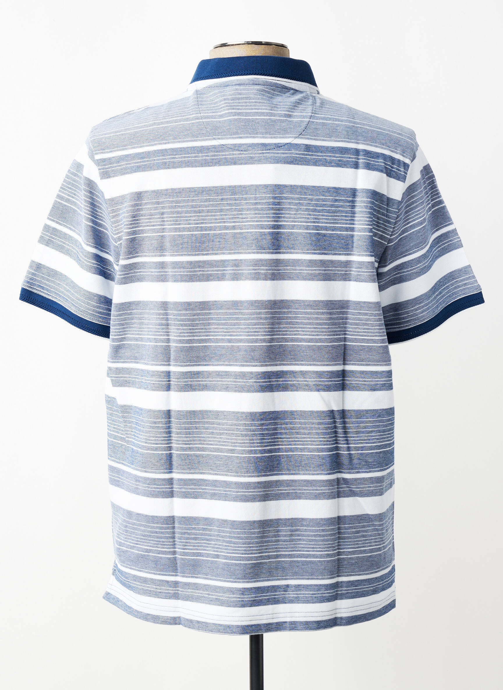 Polo coupe droite manches courtes bleu FYNCH-HATTON homme