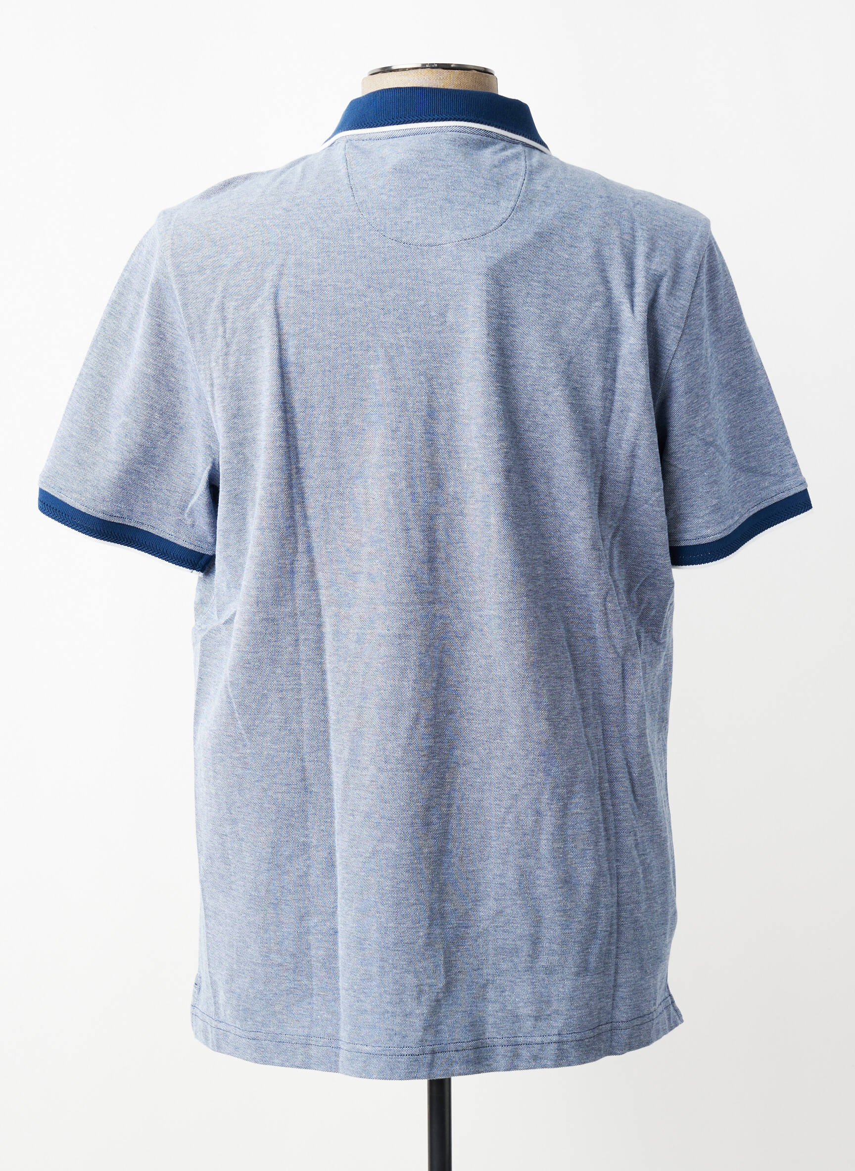 Polo coupe droite manches courtes bleu FYNCH-HATTON homme
