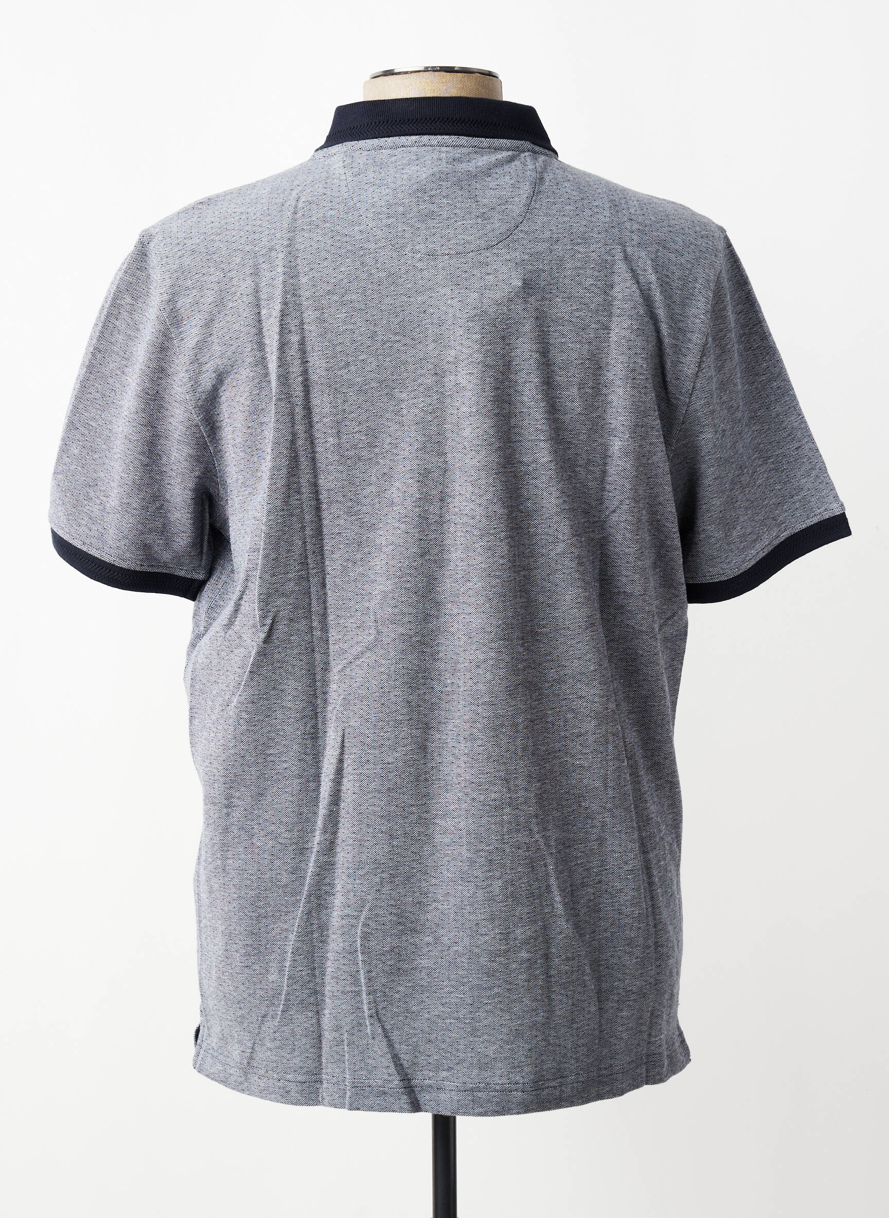 Polo coupe droite manches courtes noir FYNCH-HATTON homme