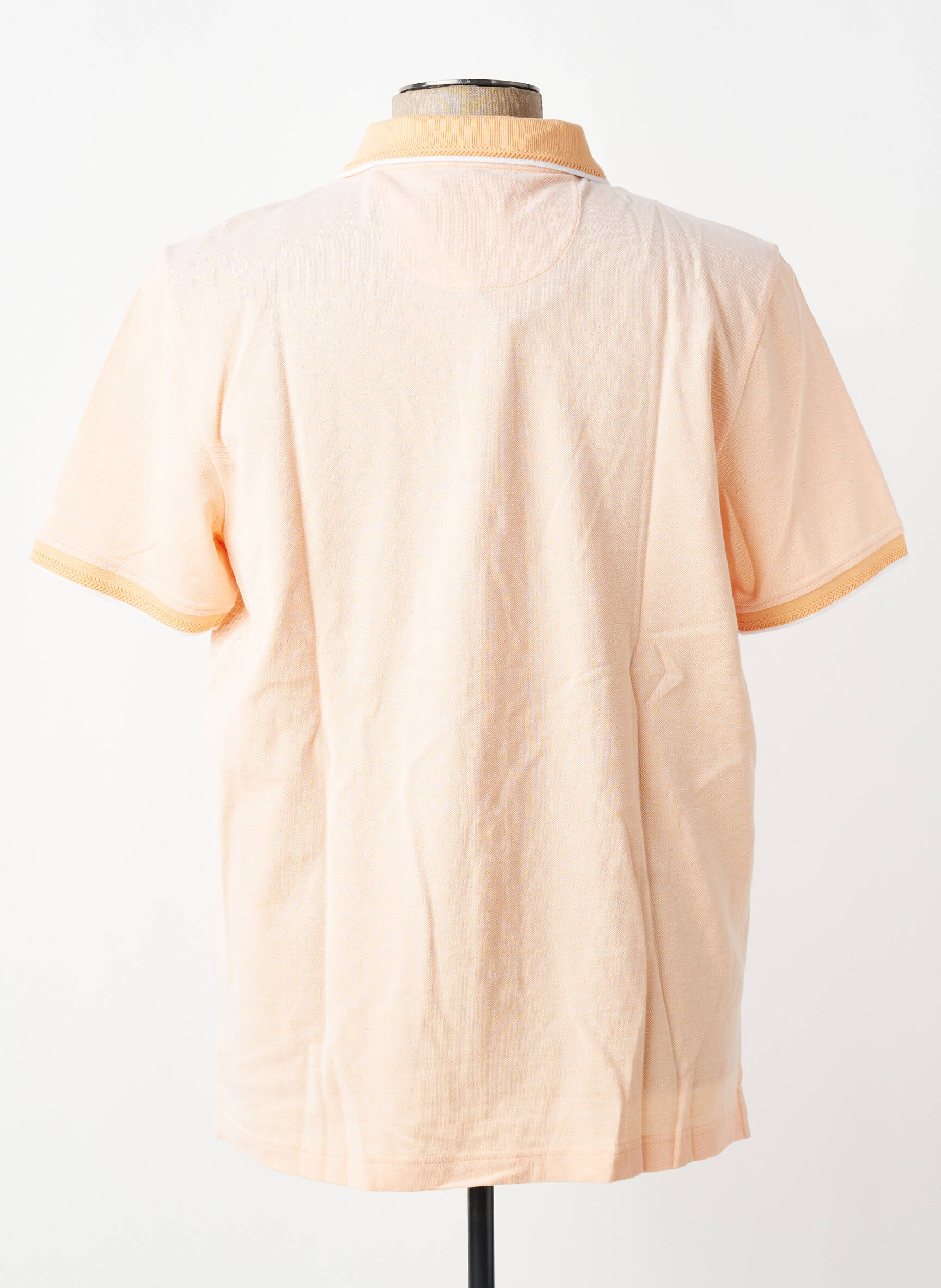 Polo coupe droite manches courtes orange FYNCH-HATTON homme