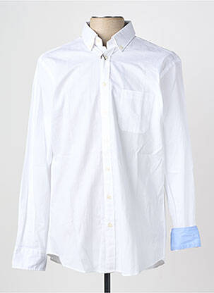 Chemise manches longues poches blanc FYNCH-HATTON homme