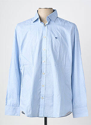 Chemise manches longues imprimé fantaisie bleu FYNCH-HATTON homme