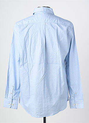 Chemise manches longues imprimé fantaisie bleu FYNCH-HATTON homme