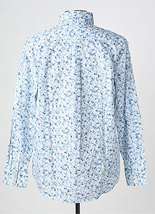 Chemise manches longues imprimé fantaisie bleu FYNCH-HATTON homme