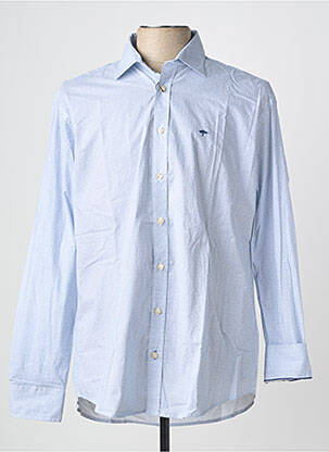 Chemise manches longues imprimé fantaisie bleu FYNCH-HATTON homme