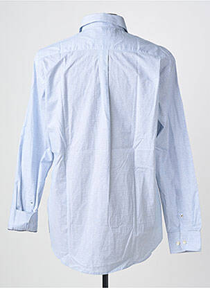 Chemise manches longues imprimé fantaisie bleu FYNCH-HATTON homme