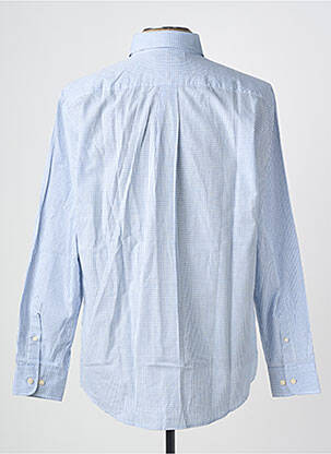 Chemise manches longues poches bleu FYNCH-HATTON homme