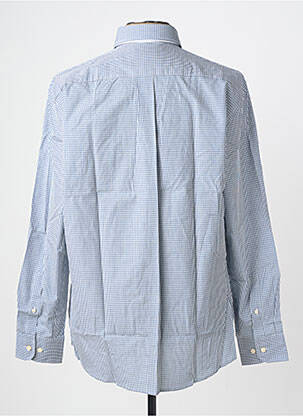 Chemise manches longues coupe droite bleu FYNCH-HATTON homme