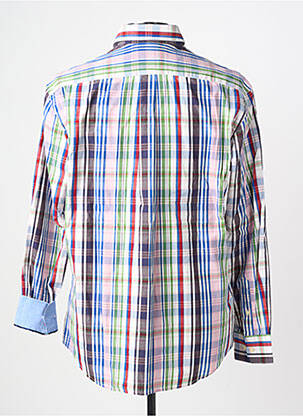 Chemise manches longues poches bleu FYNCH-HATTON homme