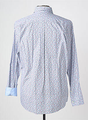 Chemise manches longues imprimé fantaisie bleu FYNCH-HATTON homme