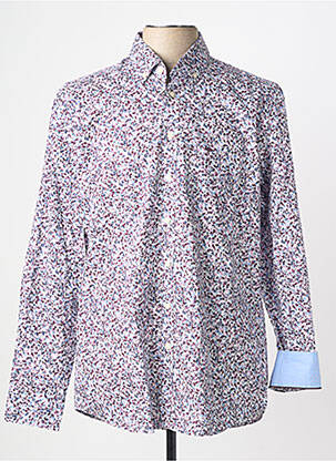 Chemise manches longues coupe droite violet FYNCH-HATTON homme