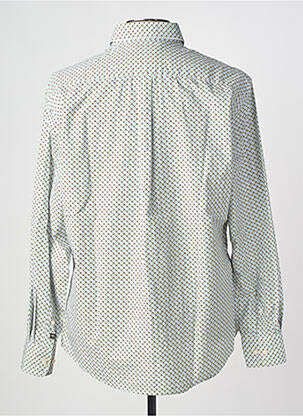 Chemise manches longues imprimé fantaisie vert FYNCH-HATTON homme