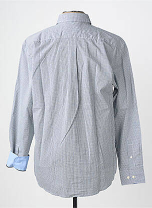 Chemise manches longues imprimé fantaisie bleu FYNCH-HATTON homme