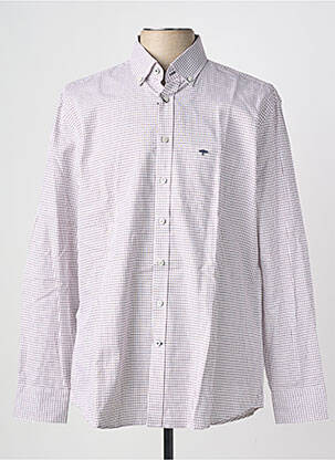 Chemise manches longues coupe droite blanc FYNCH-HATTON homme