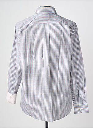 Chemise manches longues coupe droite bleu FYNCH-HATTON homme