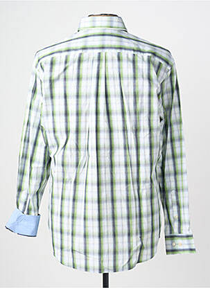 Chemise manches longues poches vert FYNCH-HATTON homme