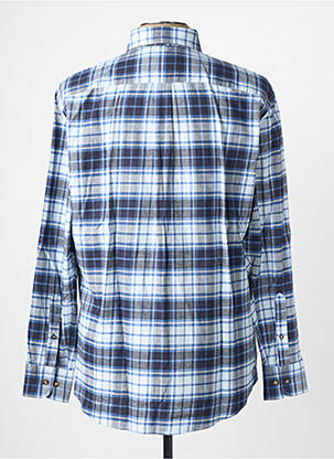 Chemise manches longues coupe droite bleu FYNCH-HATTON homme