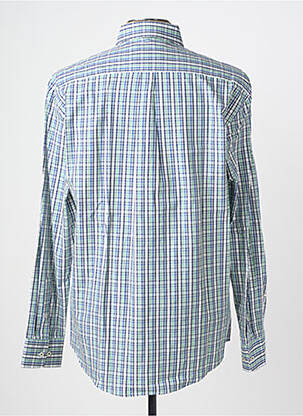 Chemise manches longues coupe droite bleu FYNCH-HATTON homme