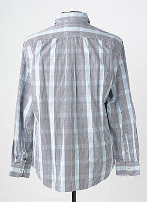 Chemise manches longues coupe droite bleu FYNCH-HATTON homme