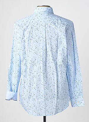 Chemise manches longues imprimé fantaisie bleu FYNCH-HATTON homme