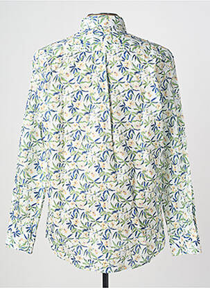 Chemise manches longues imprimé fantaisie vert FYNCH-HATTON homme