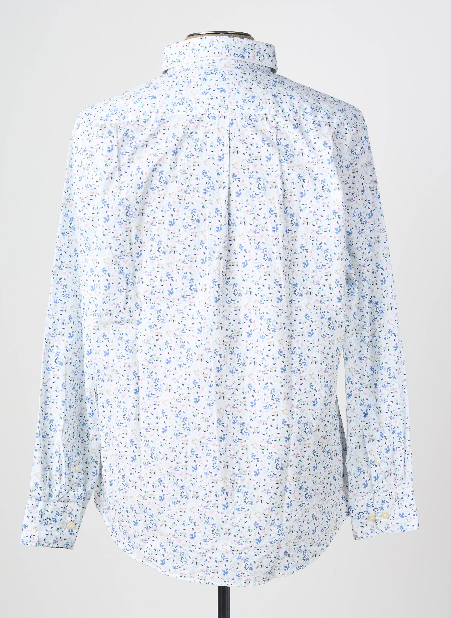 Chemise manches longues imprimé fantaisie blanc FYNCH-HATTON homme