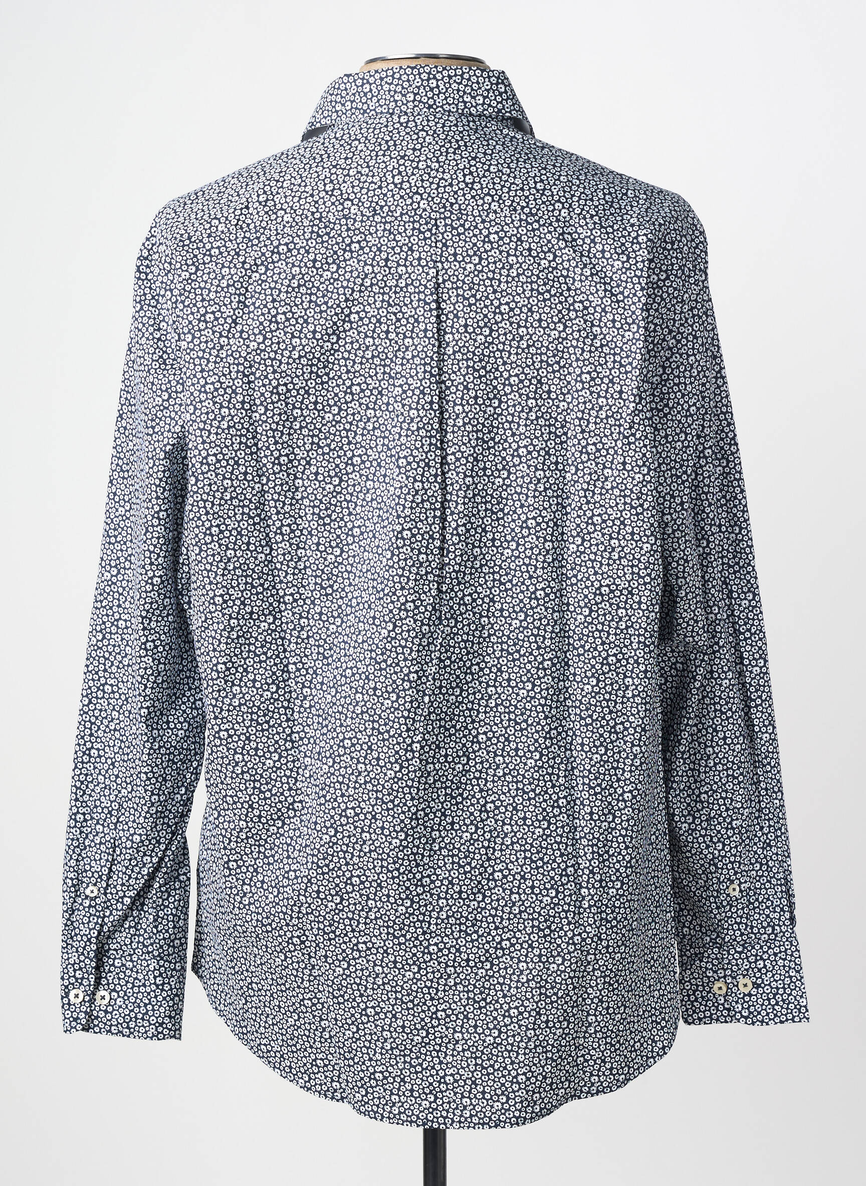 Chemise manches longues coupe droite bleu FYNCH-HATTON homme