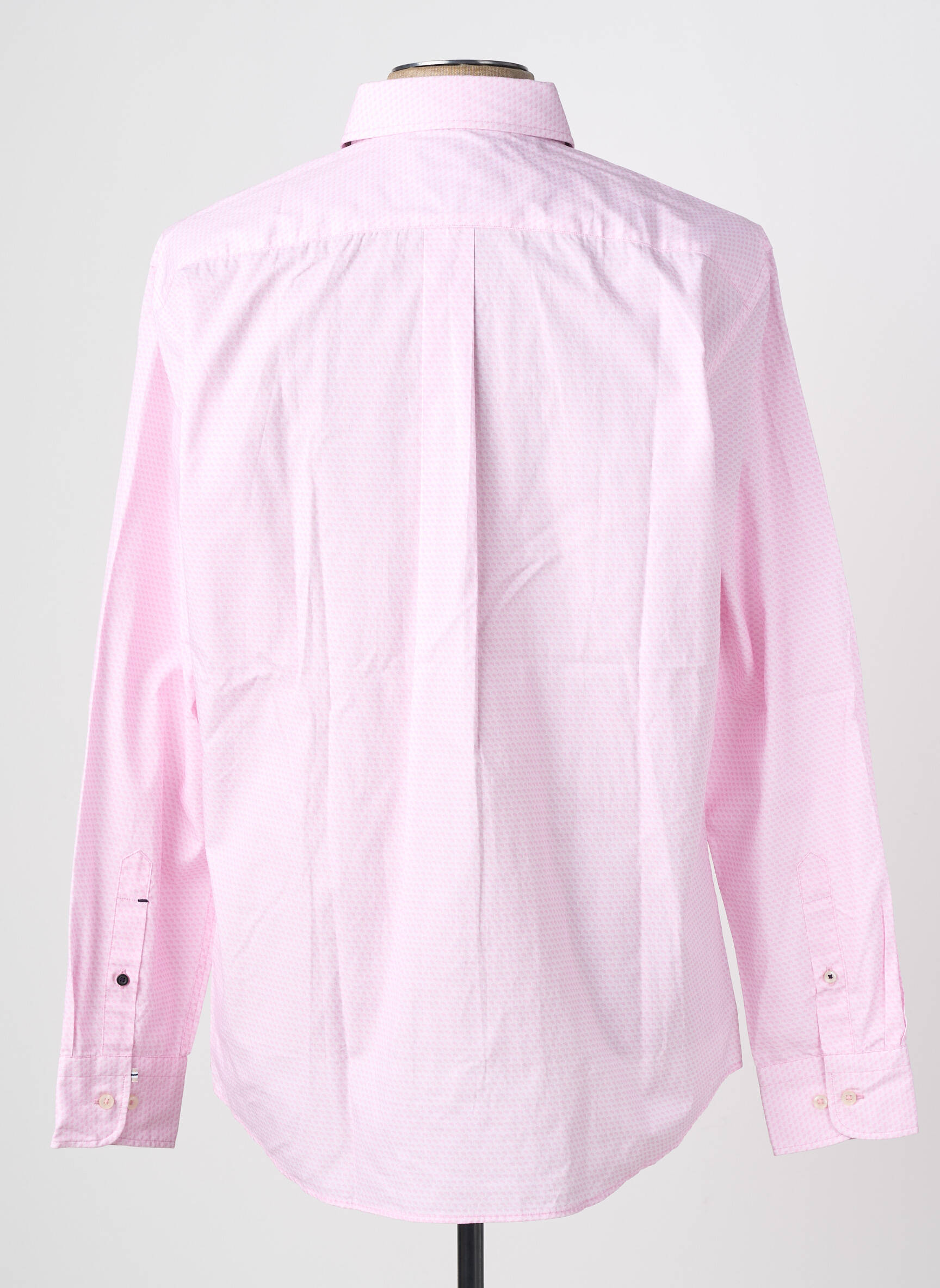 Chemise manches longues poches rose FYNCH-HATTON homme