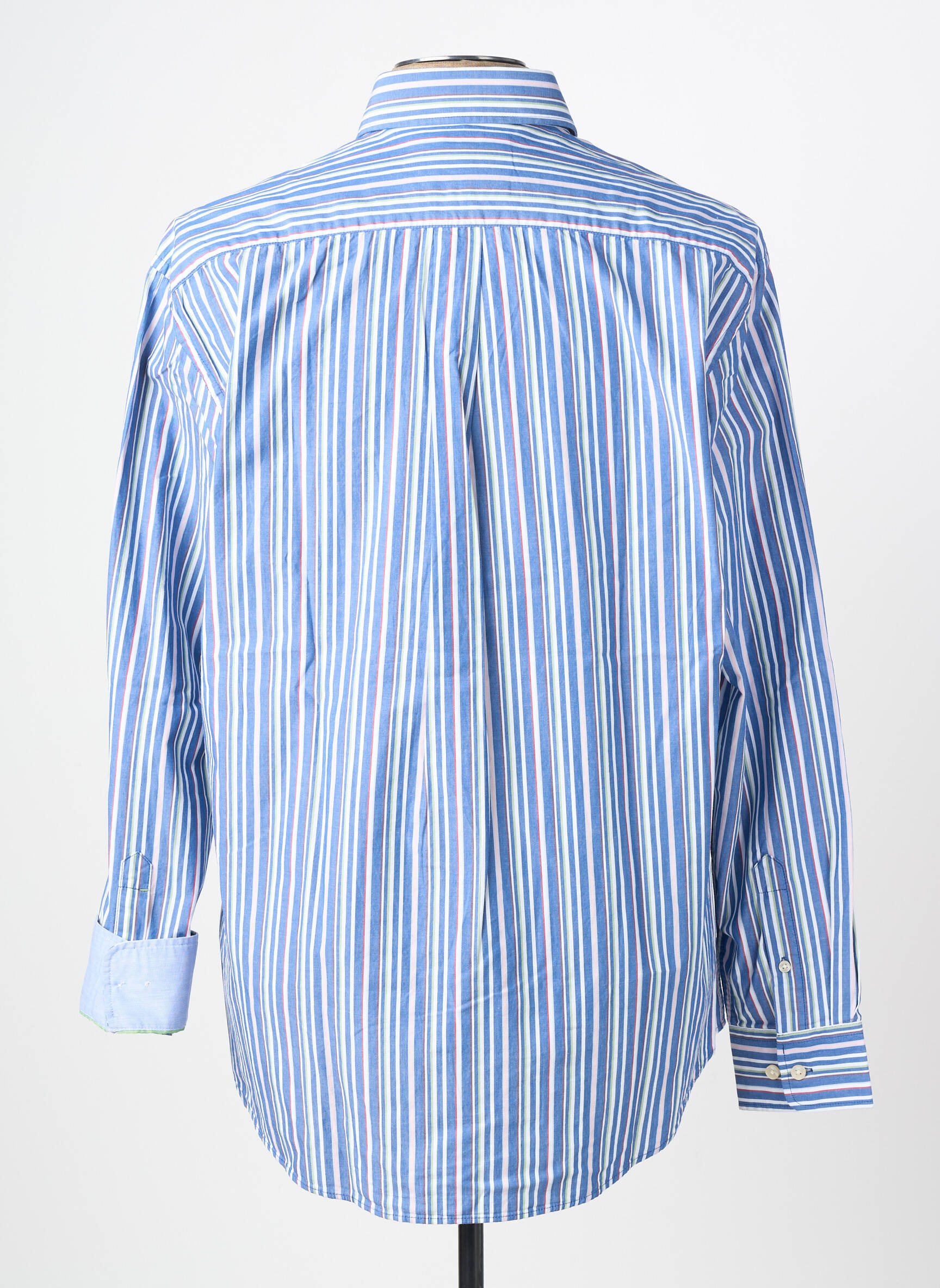 Chemise manches longues poches bleu FYNCH-HATTON homme