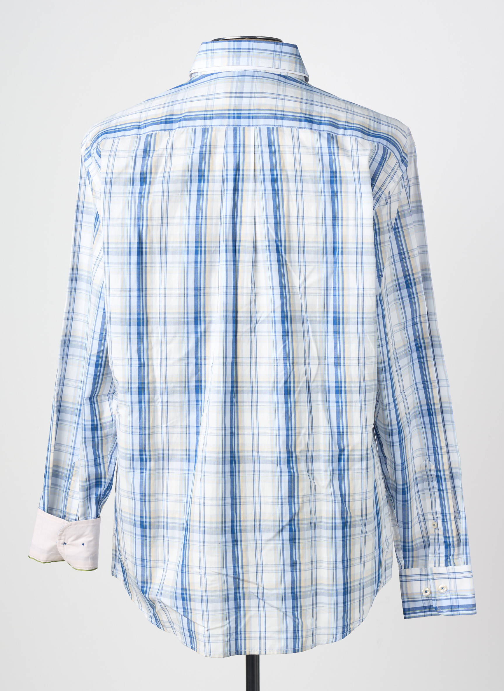 Chemise manches longues poches bleu FYNCH-HATTON homme