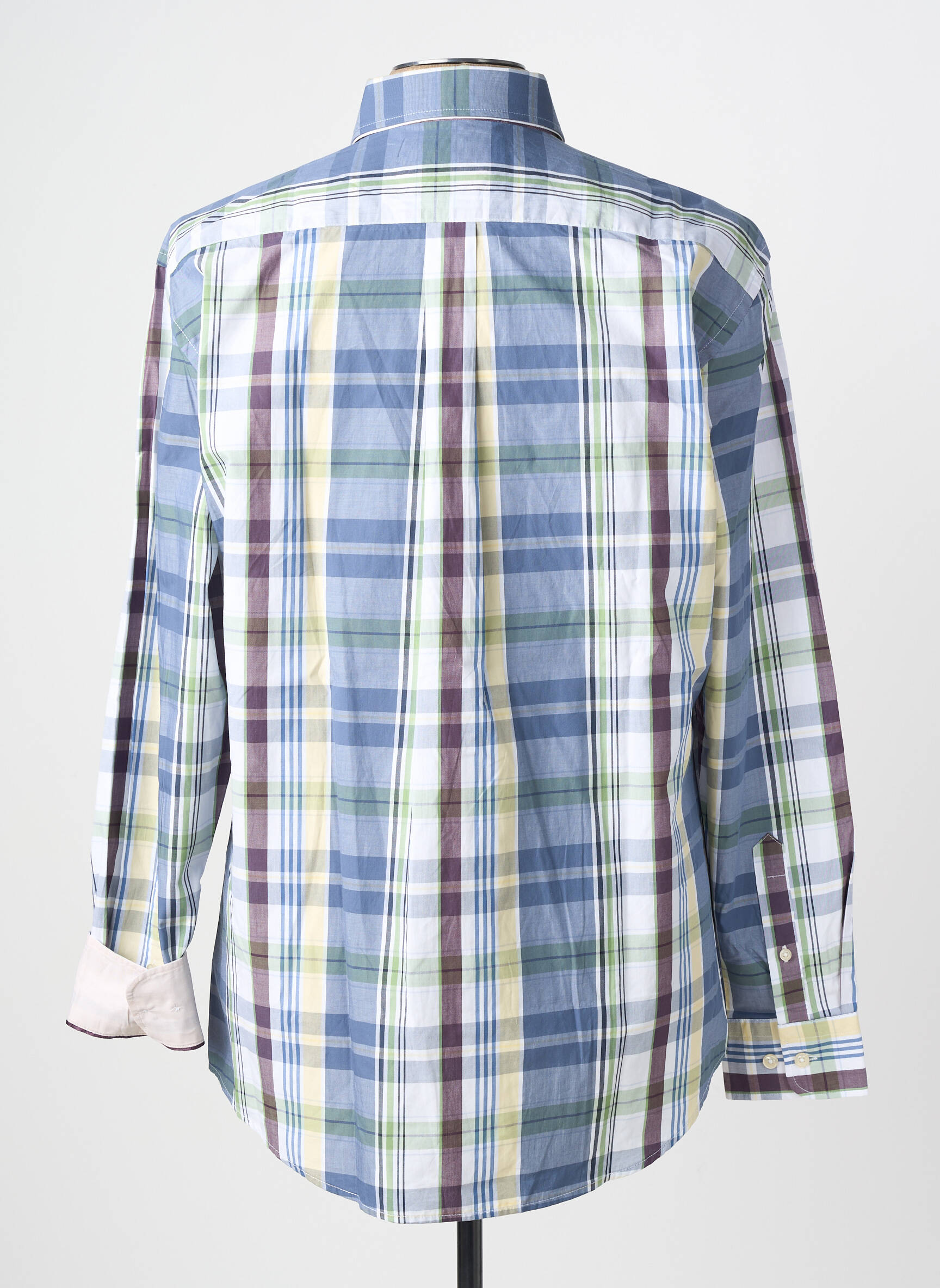 Chemise manches longues poches bleu FYNCH-HATTON homme