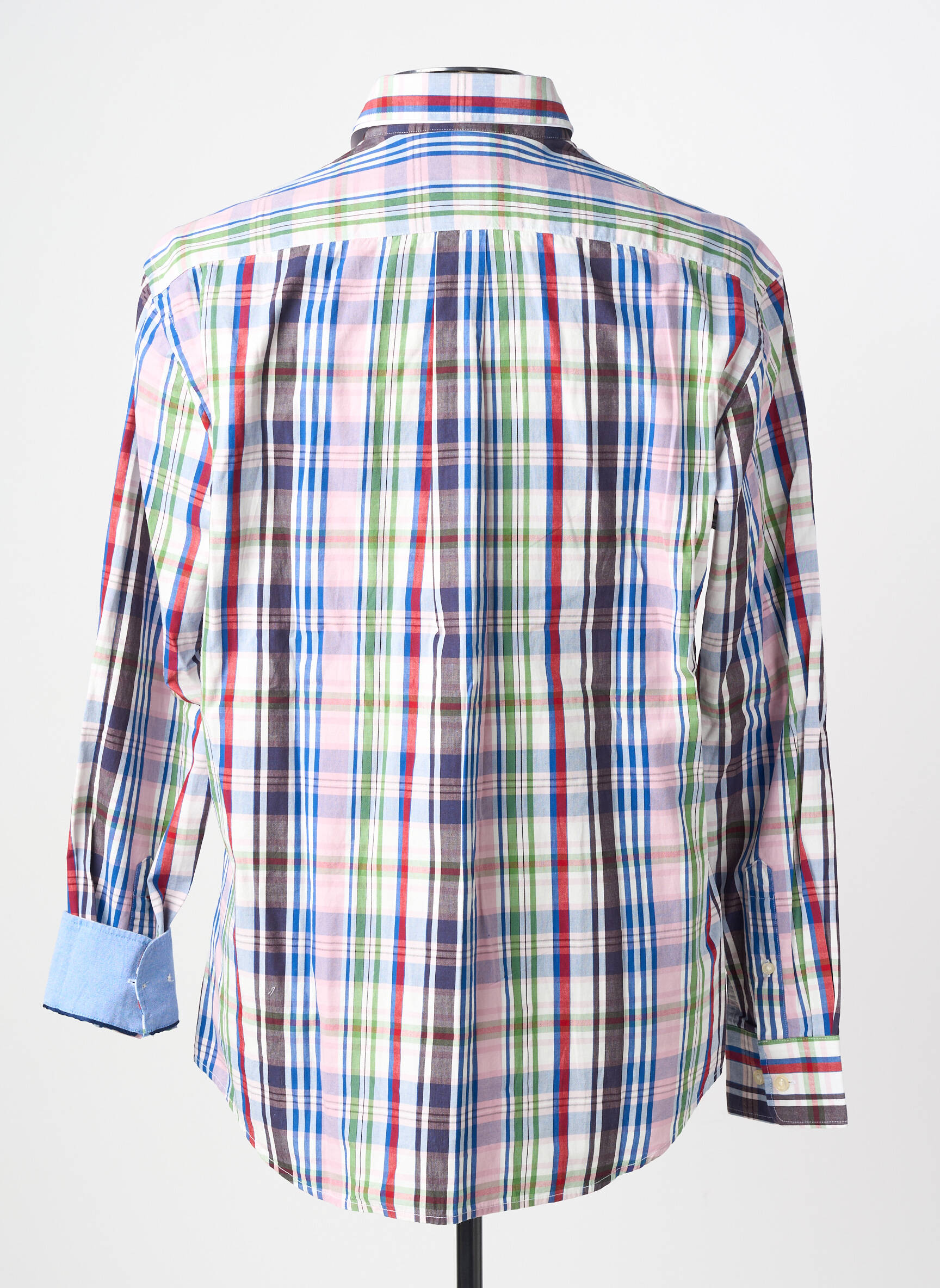 Chemise manches longues poches bleu FYNCH-HATTON homme