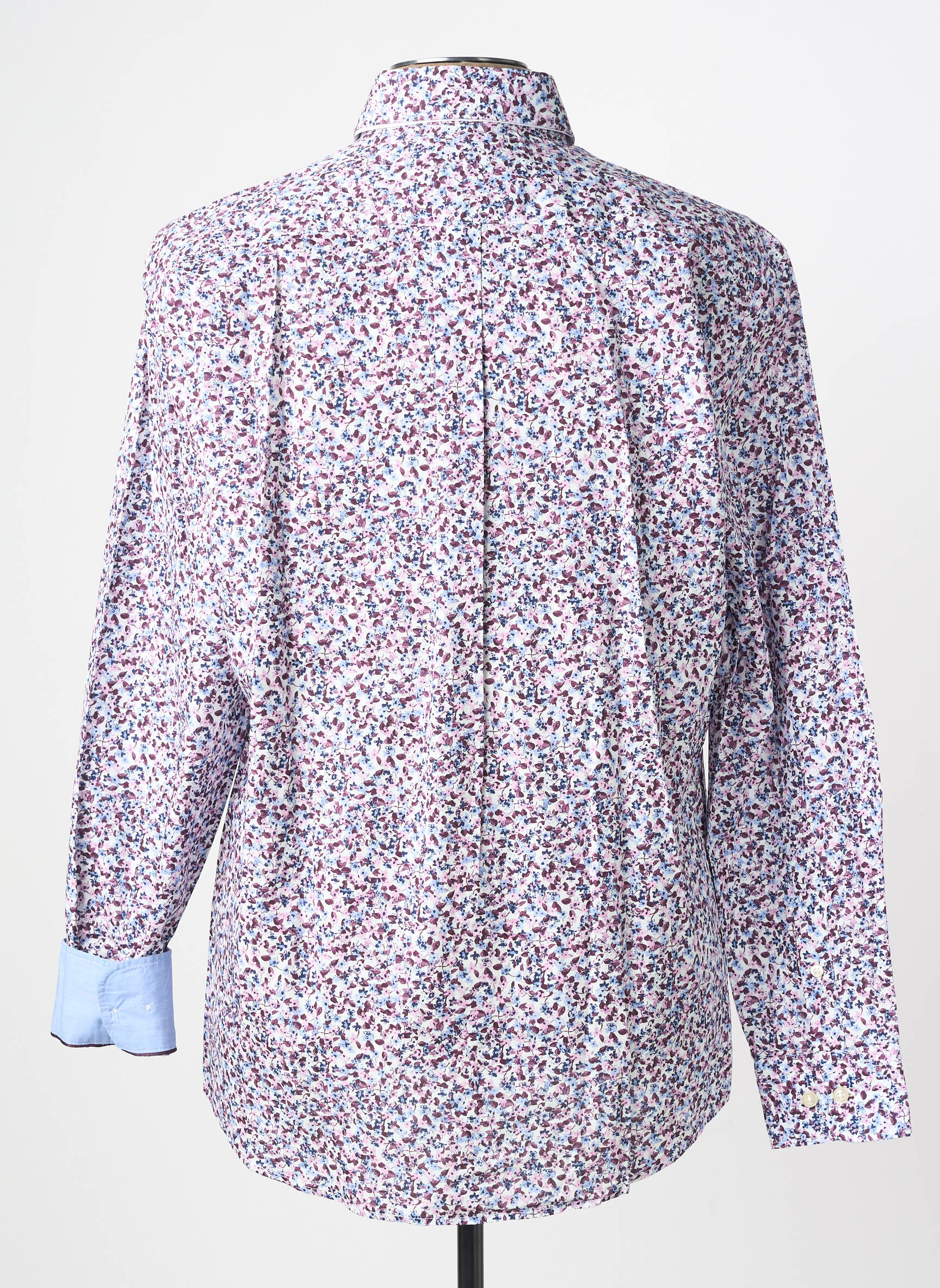 Chemise manches longues coupe droite violet FYNCH-HATTON homme
